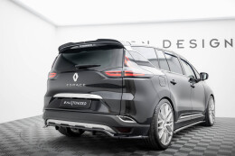 Heck Spoiler Aufsatz Abrisskante passend für Renault Espace Mk5 Facelift schwarz Hochglanz