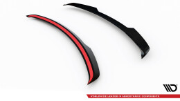 Heck Spoiler Aufsatz Abrisskante passend für Jaguar F-Pace R-Sport Mk1 FL schwarz Hochglanz