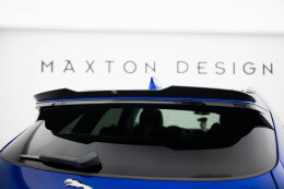 Heck Spoiler Aufsatz Abrisskante passend für Jaguar F-Pace R-Sport Mk1 schwarz Hochglanz