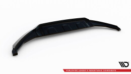 Cup Spoilerlippe Front Ansatz passend für Jaguar F-Pace R-Sport Mk1 schwarz Hochglanz