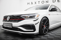 Stoßstangen Flaps Wings vorne Canards für BMW 1er M-Paket / M140i F20 FL VW Jetta GLI Mk7