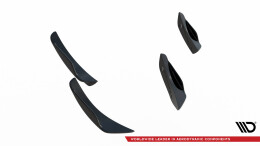 Stoßstangen Flaps Wings vorne Canards für BMW 1er M-Paket / M140i F20 FL VW Jetta GLI Mk7
