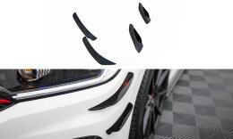 Stoßstangen Flaps Wings vorne Canards passend für BMW 1er M-Paket / M140i F20 FL VW Jetta GLI Mk7