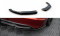 Heck Ansatz Flaps Diffusor passend für Honda Civic Hatchback Mk9 schwarz Hochglanz