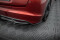 Heck Ansatz Flaps Diffusor passend für Honda Civic Hatchback Mk9 schwarz Hochglanz