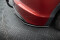 Heck Ansatz Flaps Diffusor passend für Honda Civic Hatchback Mk9 schwarz Hochglanz
