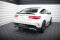 Mittlerer Cup Diffusor Heck Ansatz DTM Look passend für Mercedes-AMG GLE 43 Coupe C292 schwarz Hochglanz