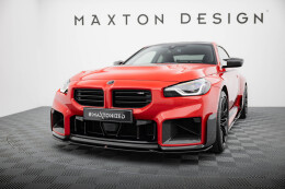 Cup Spoilerlippe Front Ansatz passend für BMW M2 M-Performance G87 schwarz Hochglanz