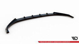 Street+ Spoilerlippe Front Ansatz passend für Skoda Enyaq Coupe iV RS schwarz Hochglanz