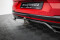 Mittlerer Cup Diffusor Heck Ansatz DTM Look passend für Skoda Enyaq Coupe iV RS schwarz Hochglanz
