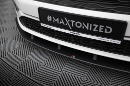 Street Pro Cup Spoilerlippe Front Ansatz passend für VW Jetta GLI Mk7 SCHWARZ