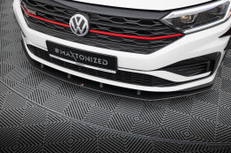 Street Pro Cup Spoilerlippe Front Ansatz passend für VW Jetta GLI Mk7 SCHWARZ