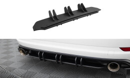 Street Pro Heckschürze Heck Ansatz Diffusor passend für VW Jetta GLI Mk7 SCHWARZ
