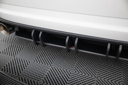 Street Pro Heckschürze Heck Ansatz Diffusor passend für VW Jetta GLI Mk7 SCHWARZ