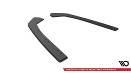 Street Pro Heck Ansatz Flaps Diffusor für Volkswagen Jetta GLI Mk7 SCHWARZ