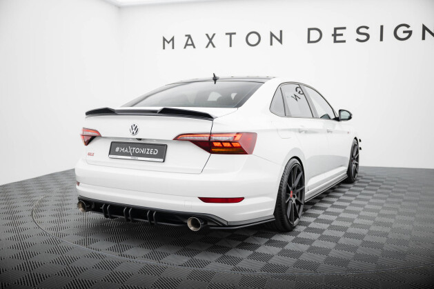 Street Pro Heck Ansatz Flaps Diffusor passend für VW Jetta GLI Mk7 rot