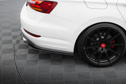 Street Pro Heck Ansatz Flaps Diffusor passend für VW Jetta GLI Mk7 rot