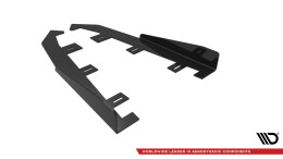 Hintere Seiten Flaps für VW Jetta GLI Mk7 schwarz Hochglanz