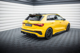 Carbon Fiber Heck Ansatz Flaps Diffusor für Audi RS3 Sportback 8Y