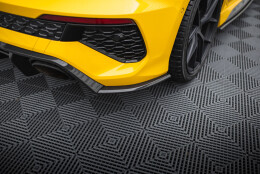 Prepreg Carbon Fiber Heck Ansatz Flaps Diffusor passend für Audi RS3 Sportback 8Y