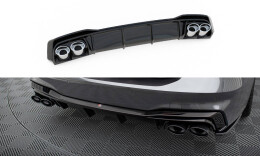 Street+ Heck Ansatz Diffusor + Endrohre passend für...