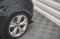 Street Pro Heck Ansatz Diffusor + Flaps passend für Seat Leon FR Hatchback Mk4 schwarz-rot+ Hochglanz Flaps