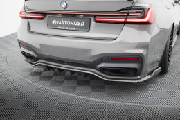 Prepreg Carbon Fiber Rear Splitter BMW 7 M-Paket G11 / G12 Facelift