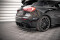 Robuste Racing Heck Ansatz Diffusor + Flaps für Mercedes A35 AMG Hatchback Aero Pack W177 schwarz Hochglanz