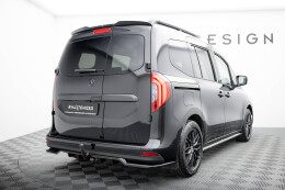 Heck Spoiler Aufsatz Abrisskante passend für Mercedes-Benz T W420 schwarz Hochglanz