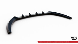 Cup Spoilerlippe Front Ansatz passend für Mercedes-Benz T W420 schwarz Hochglanz