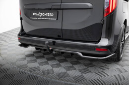 Mittlerer Cup Diffusor Heck Ansatz DTM Look passend für Mercedes-Benz T W420 schwarz Hochglanz