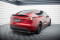 Mittlerer Cup Diffusor Heck Ansatz V.1 passend für Tesla Model 3 Project HighlandFacelift schwarz Hochglanz