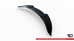 Heck Spoiler Aufsatz Abrisskante 3D passend für Tesla Model 3 Performance Mk1 Facelift schwarz Hochglanz
