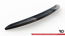 Heck Spoiler Aufsatz Abrisskante 3D passend für Tesla Model 3 Performance Mk1 Facelift schwarz Hochglanz