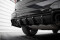 Heck Ansatz Diffusor passend für BMW X3 M F97 / F97 Facelift schwarz Hochglanz
