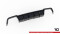 Heck Ansatz Diffusor passend für BMW X3 M F97 / F97 Facelift schwarz Hochglanz