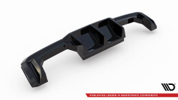 Heck Ansatz Diffusor für BMW M4 G82 / G83 / G82 Facelift / G83 Facelift /M3 Limousine / Touring G80 / G81 schwarz Hochglanz