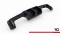 Heck Ansatz Diffusor für BMW M4 G82 / G83 / G82 Facelift / G83 Facelift /M3 Limousine / Touring G80 / G81 schwarz Hochglanz