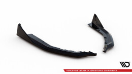 Heck Ansatz Flaps Diffusor V.5 für (Für heckansatz v.1)  BMW M4 G82 / G83 / G82 Facelift / G83 Facelift schwarz Hochglanz