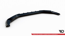 Cup Spoilerlippe Front Ansatz passend für V.1 BMW X4 M F98 schwarz Hochglanz