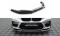 Cup Spoilerlippe Front Ansatz passend für V.1 BMW X4 M F98 schwarz Hochglanz