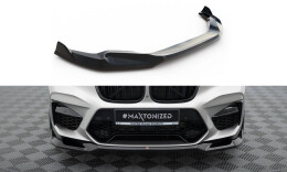 Cup Spoilerlippe Front Ansatz passend für V.2 BMW X4...