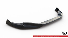 Cup Spoilerlippe Front Ansatz passend für V.2 BMW X4 M F98 schwarz Hochglanz