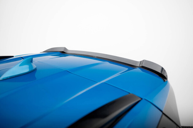 Heck Spoiler Aufsatz Abrisskante passend für Kia EV9 GT-Line Mk1 schwarz Hochglanz