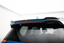 Heck Spoiler Aufsatz Abrisskante passend für Kia EV9 GT-Line Mk1 schwarz Hochglanz