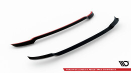 Heck Spoiler Aufsatz Abrisskante passend für Kia EV9 GT-Line Mk1 schwarz Hochglanz