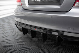 Heck Ansatz Diffusor passend für BMW 1er M-Paket E82 schwarz Hochglanz