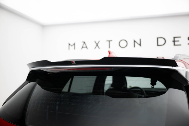 Heck Spoiler Aufsatz Abrisskante für Kia Sportage GT-Line Mk5 schwarz Hochglanz