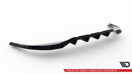 Mittlerer Cup Diffusor Heck Ansatz DTM Look für Kia Sportage GT-Line Mk5 schwarz Hochglanz