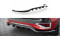 Mittlerer Cup Diffusor Heck Ansatz DTM Look für Kia Sportage GT-Line Mk5 schwarz Hochglanz